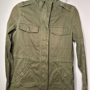 Women's Olive Utility Jacket